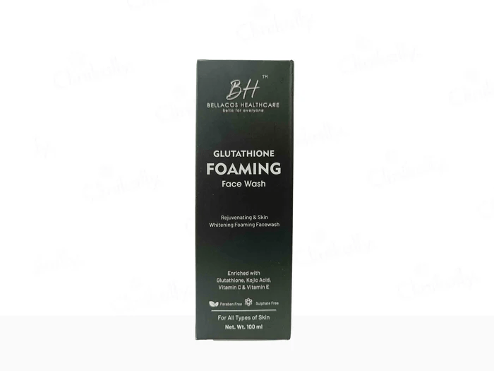 Bellacos Healthcare Glutathione Foaming Face Wash iMediCart E Pharmacy Bellacos Healthcare Glutathione Foaming Face Wash iMediCart E Pharmacy