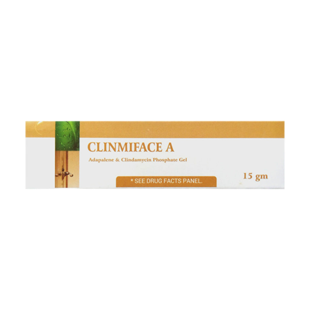 Clinmiface A gel packaging on a white background