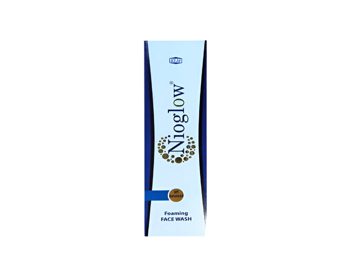 Nioglow foaming face wash