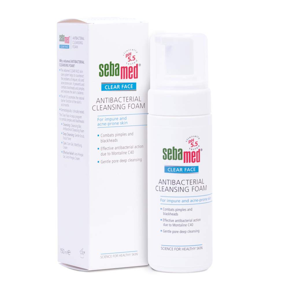 Sebamed Clear Face Cleansing Foam Antibacterial