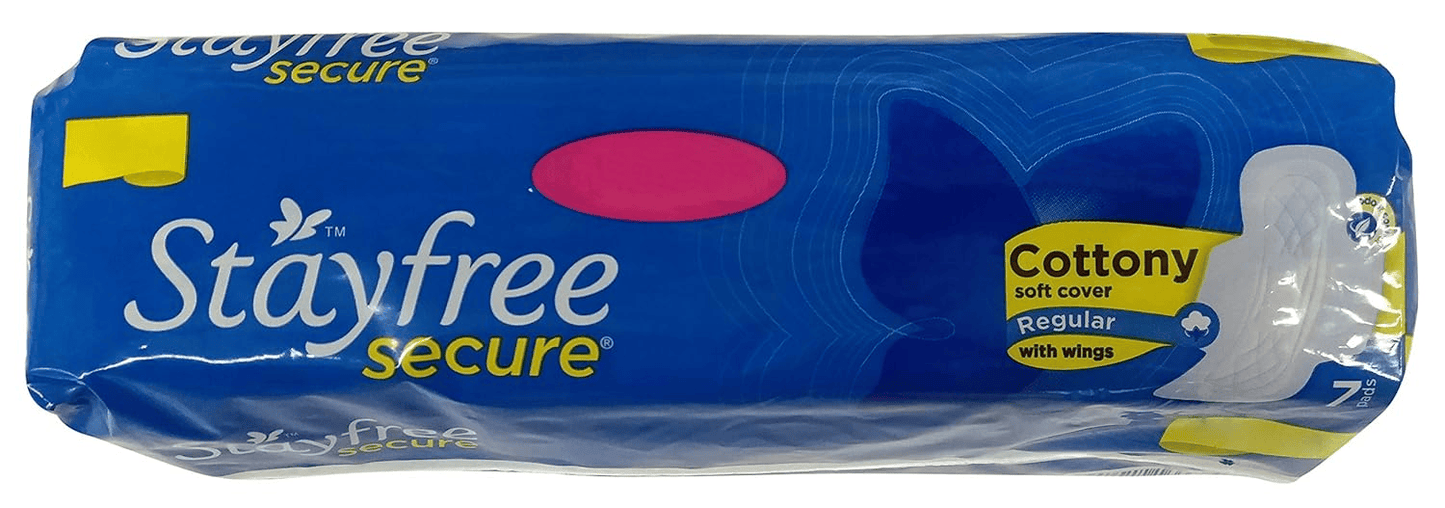 Stayfree Secure with Wings Regular Cottony Soft Cover