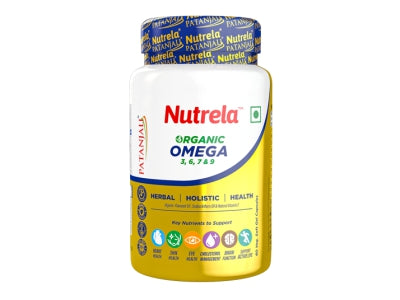 Nutrela Organic Omega 3,6,7,9 Veg Capsules By Patanjali