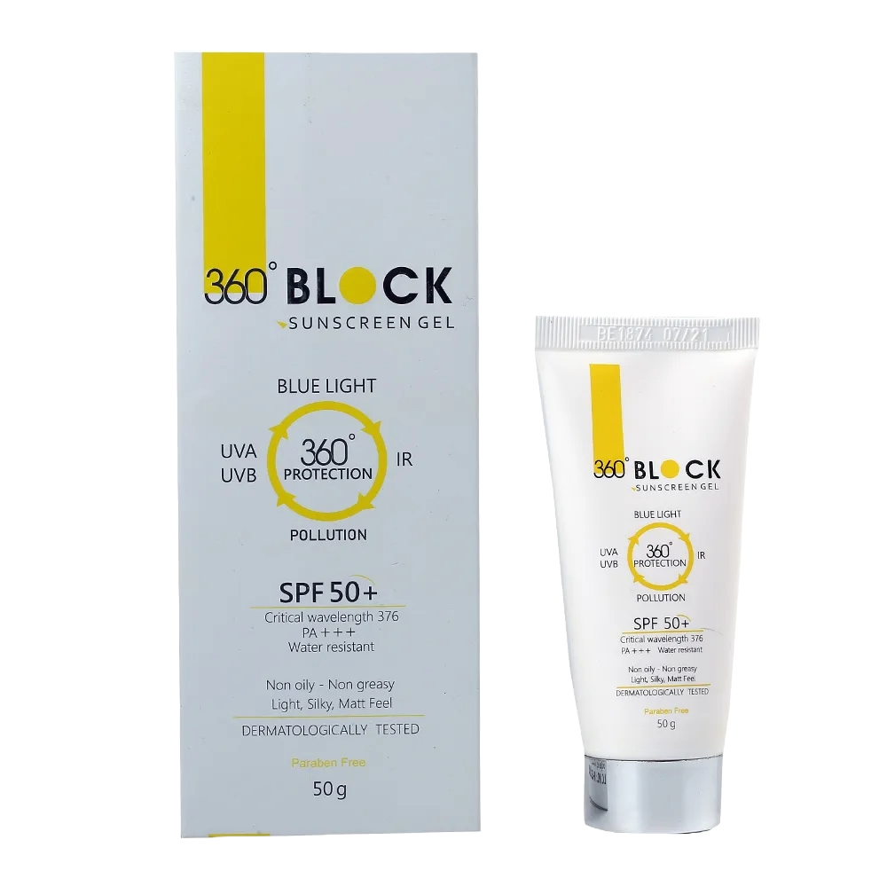360° Block Sunscreen Gel SPF 50+ PA+++