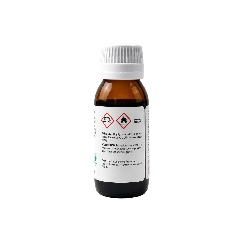Mediderma AZELAC M chemical peel bottle with professional safety warnings and hazard symbols