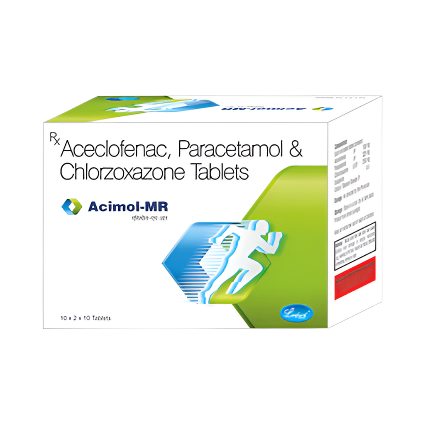 Acimol MR 100mg/325mg/250mg Tablet