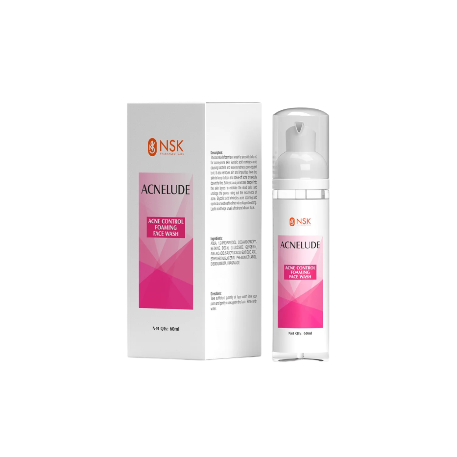 Acnelude Foam Face Wash