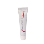 Tube of Adcive Plus Adapalene and Dapsone Gel on a white background