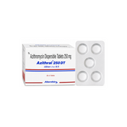Azithral 250mg DT Tablet front