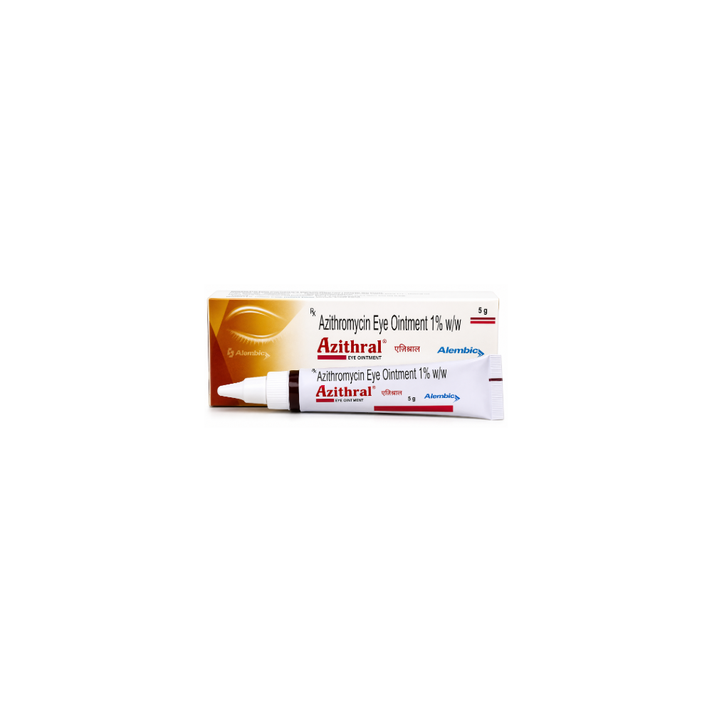 Azithral Eye Ointment FORNT