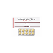 Azithral Tablet front