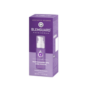 Blemguard face serum packaging on a white background