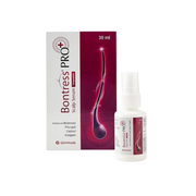 Bontress Pro scalp serum packaging and bottle on a white background