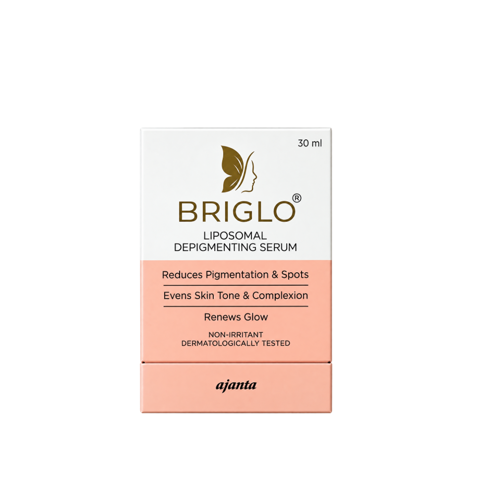 Briglo Liposomal Depigmenting Serum 30ml with Azelaic Acid, Tranexamic Acid, Niacinamide & Retinol for Pigmentation