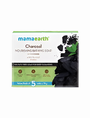Mamaearth Charcoal Nourishing Bath Soap (75gm Each)
