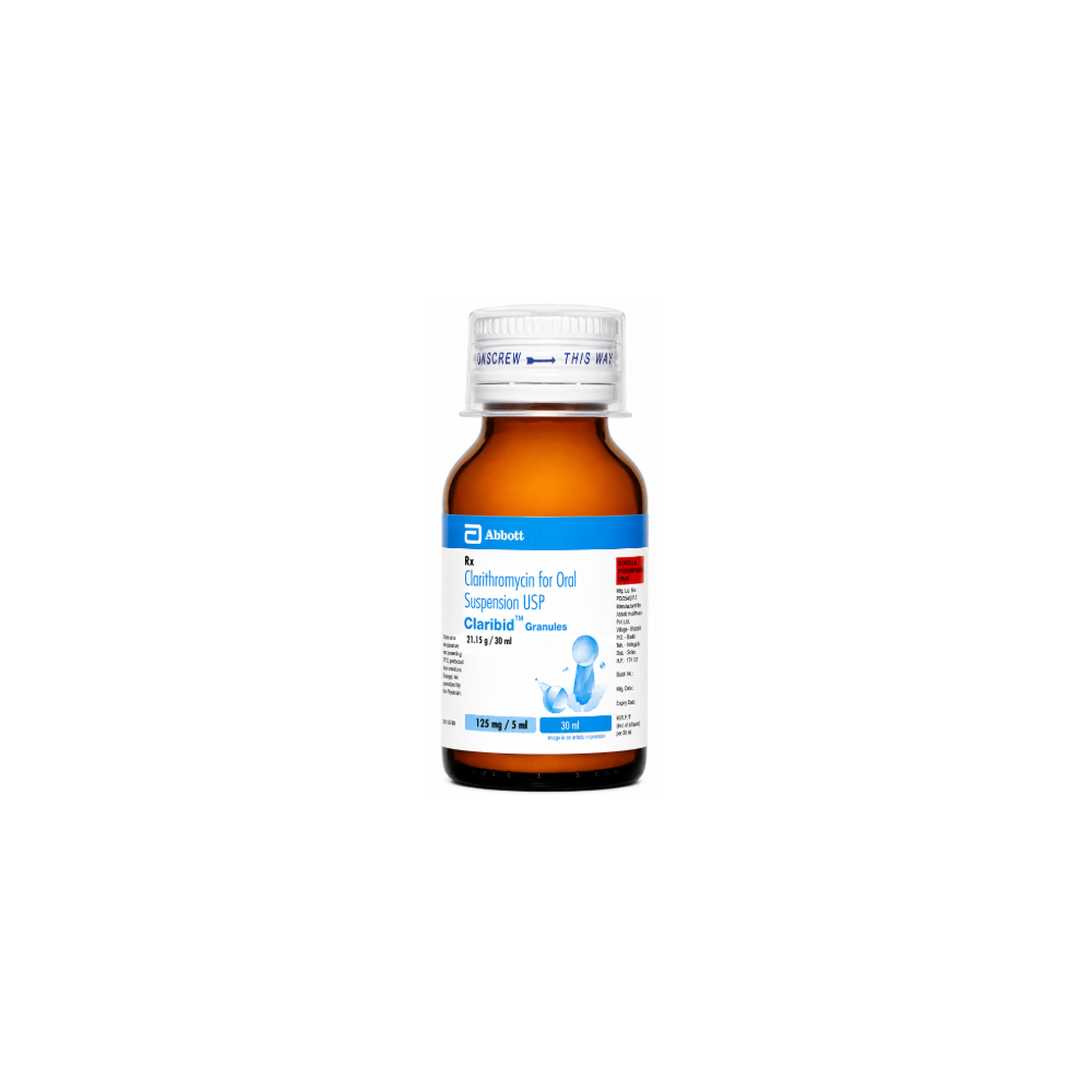क्लैरिबिड 125mg दाने