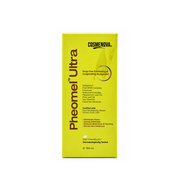 Front packaging of Cosmenova PheomeL Ultra soap-free exfoliating and invigorating body wash, 150 ml.