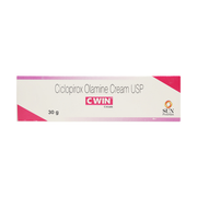A box of C Win Cream by Sun Pharmaceutical Industries Ltd, containing 30g of the medication.