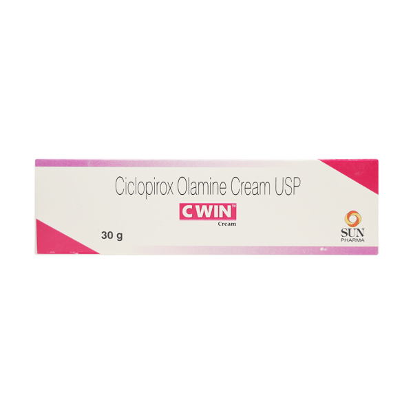 A box of C Win Cream by Sun Pharmaceutical Industries Ltd, containing 30g of the medication.