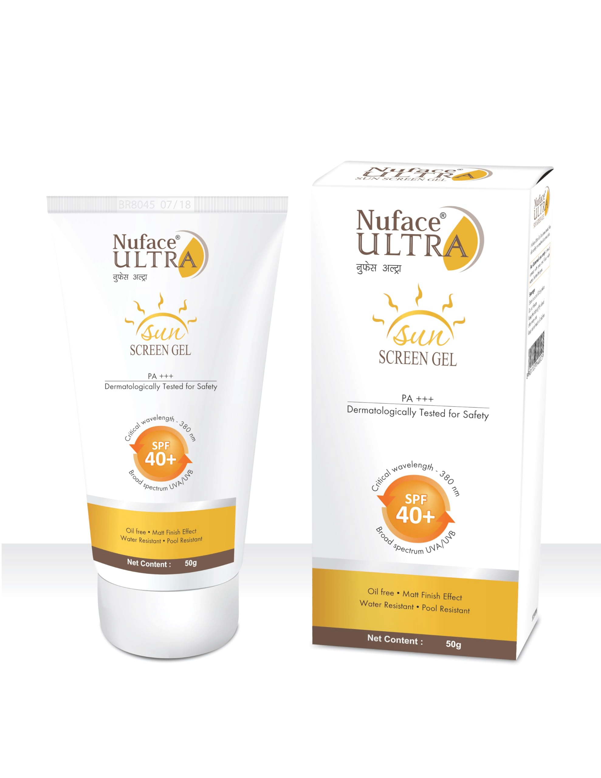 Dabur Nuface Ultra Sunscreen SPF 40+ Gel