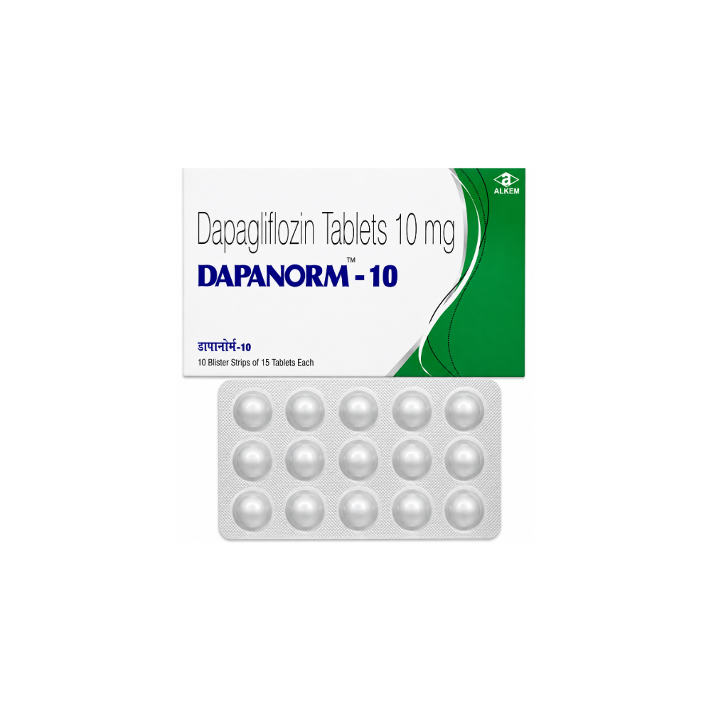 Dapanorm 10 mg Tablet Front