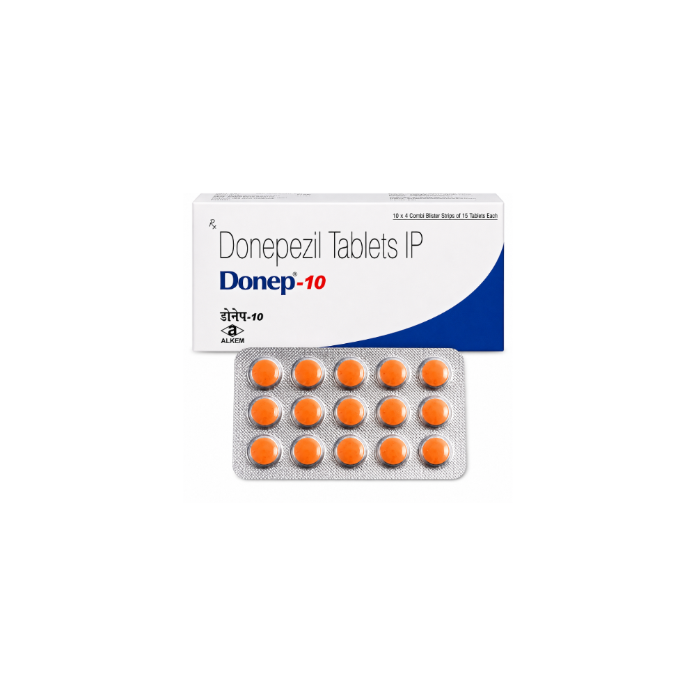 Donep 10 Tablet Front