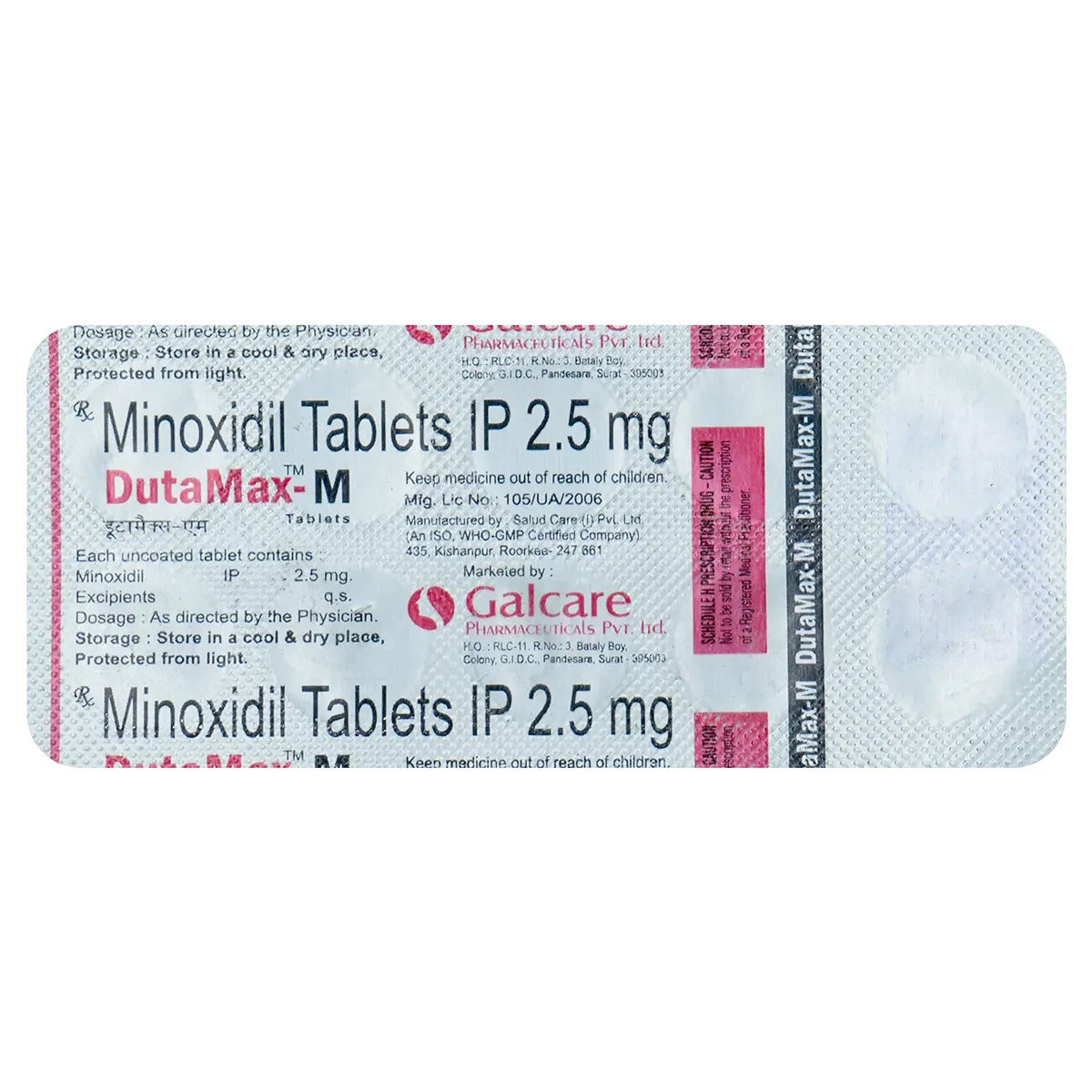 Dutamax M 2.5mg Tablet