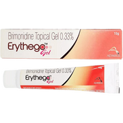 Erythego Gel packaging with 'Admiris' branding on a white background