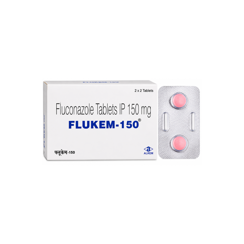 Flukem 150mg Tablet FRONT