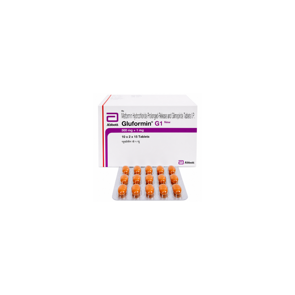 Gluformin G 1 Tablet PR