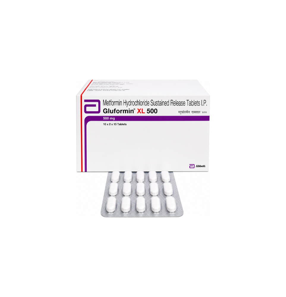 Gluformin XL New 500 Tablet PR