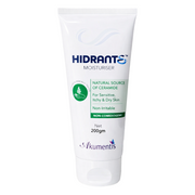 Hidrante moisturizer tube on a white background
