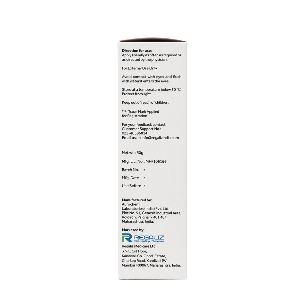 Hyblok-ACE Gel-Cream side packaging with directions for use and manufacturer details Hyblok-ACE Gel-Cream side packaging with directions for use and manufacturer details