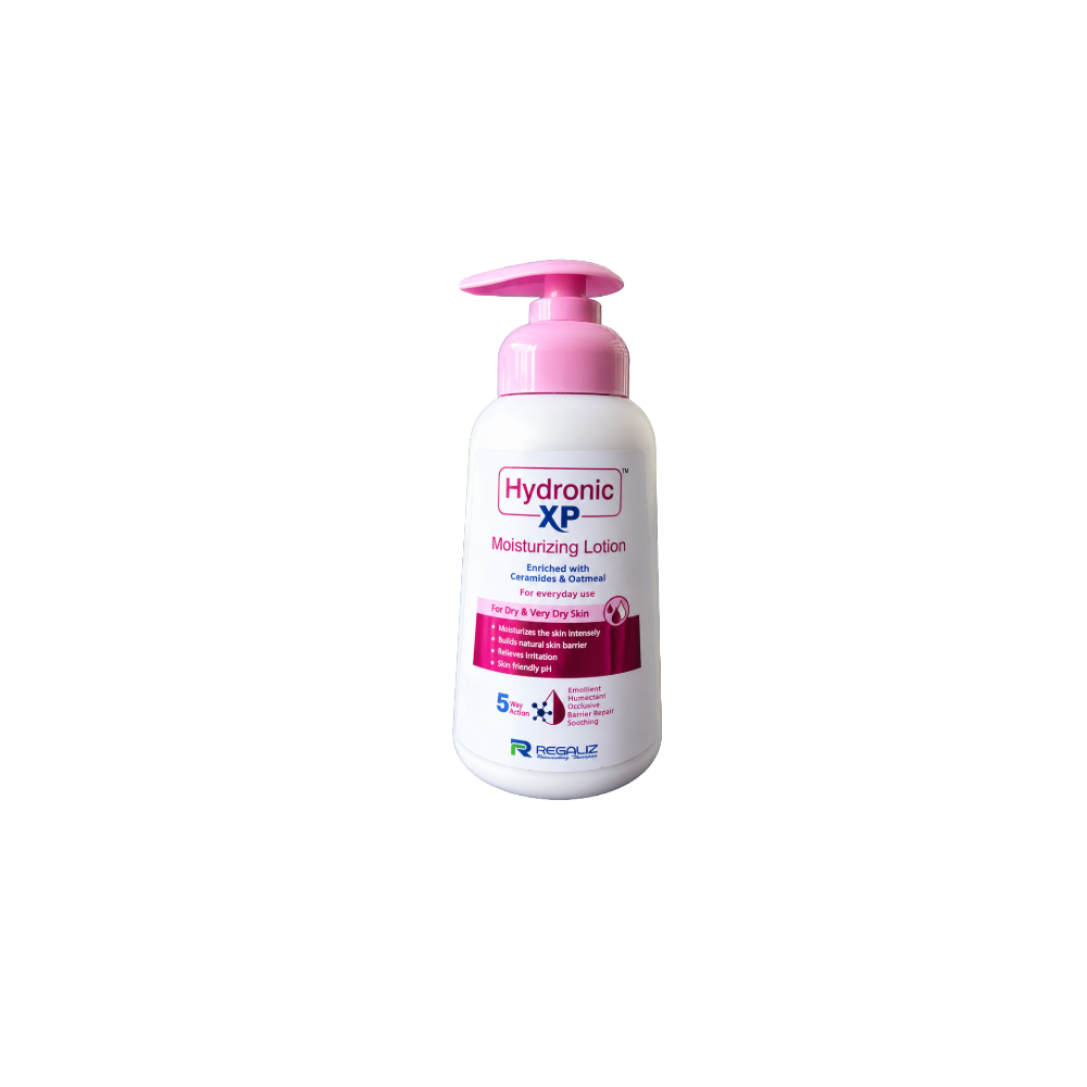 Hydronic XP Moisturizing Lotion 250ml with Ceramides & Oatmeal for Dry & Very Dry Skin by Regaliz