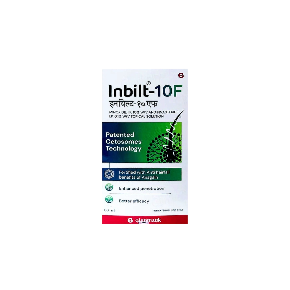 Inbilt-10F medical packaging on a white background