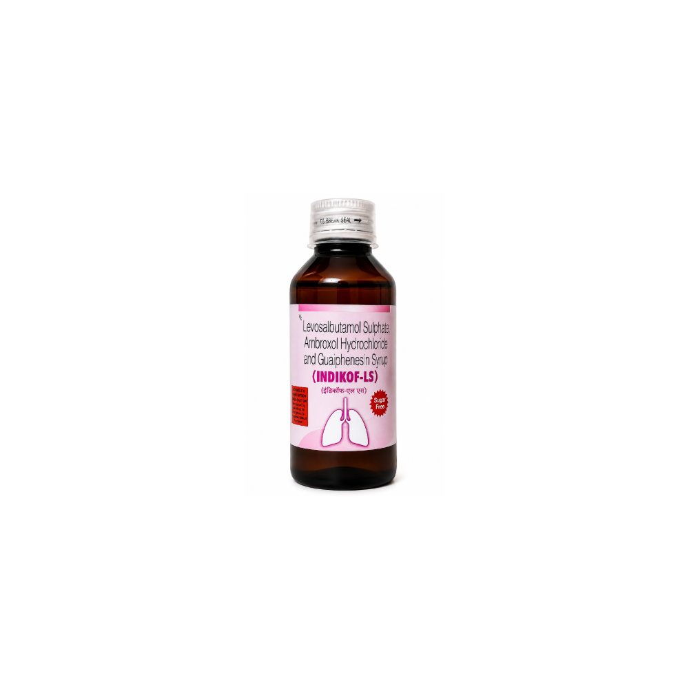 Indikof LS Syrup Sugar Free front