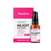 INLIGHT Face Serum packaging with pink box and white background
