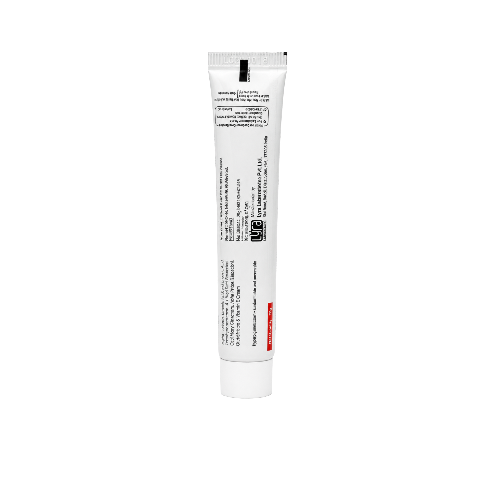 KOVITÉ ULTRA Cream 20g tube showing ingredients, storage and manufacturer information
