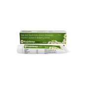 Kojideep cream packaging with green and white design on a white background
