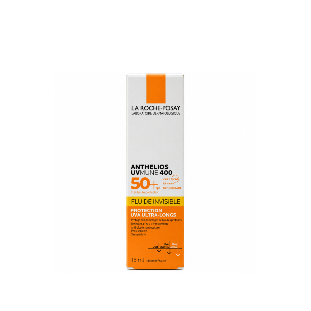 La Roche-Posay Anthelios UVMune 400 SPF 50+ Invisible Fluid 15ml front 