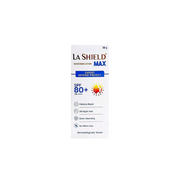 La Shield Max sunscreen lotion packaging on a white background