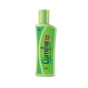 Lumina AD shampoo bottle on a white background