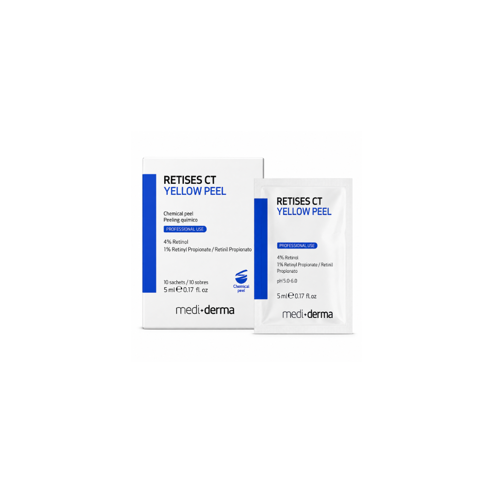 Medi Derma Retises CT Yellow Peel 5ml Professional Retinol Chemical Peel (10 Sachets)