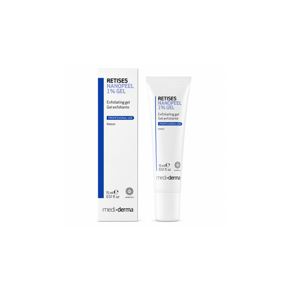 Medi Derma Retises Nanopeel 1% Gel 15ml Professional Retinol Exfoliating Gel