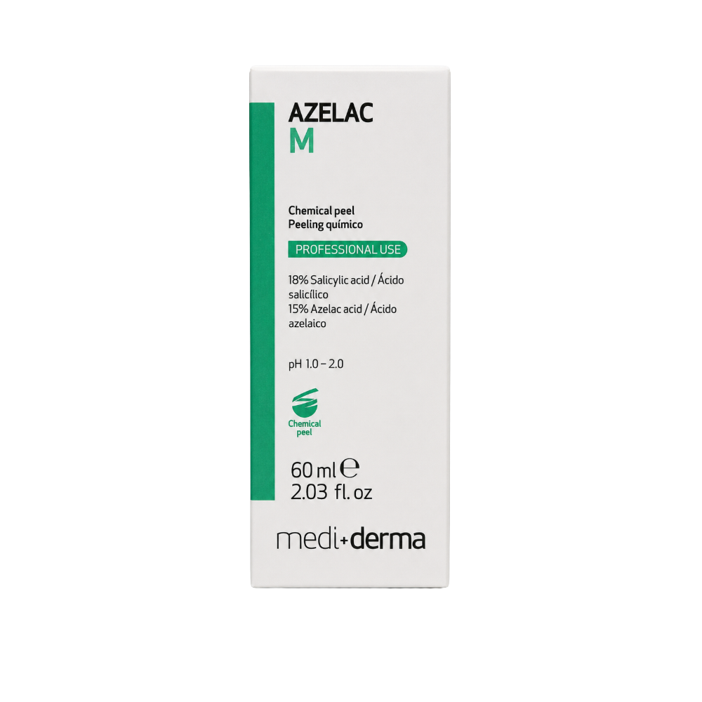 Mediderma AZELAC M professional chemical peel 60ml box with 18% salicylic acid and 15% azelaic acid