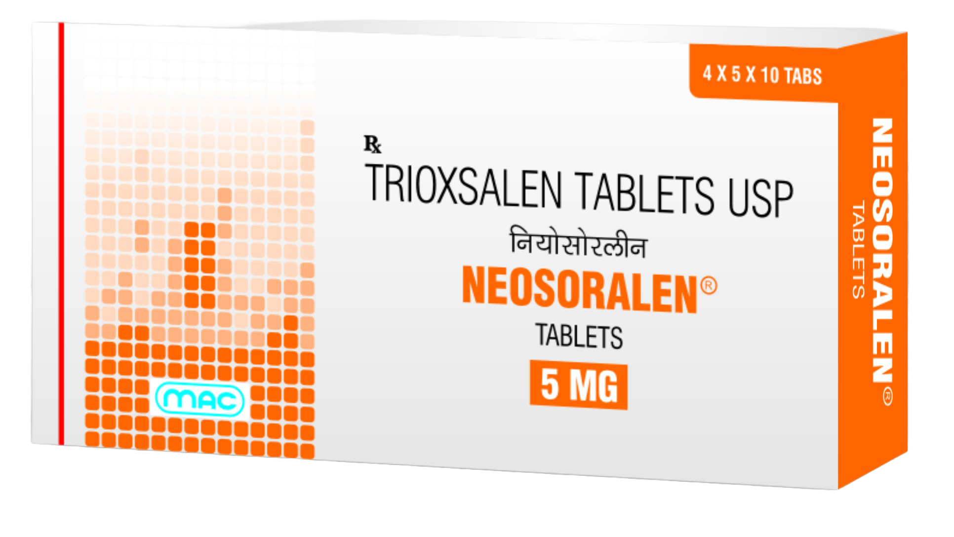 Neosoralen 5mg Tablet