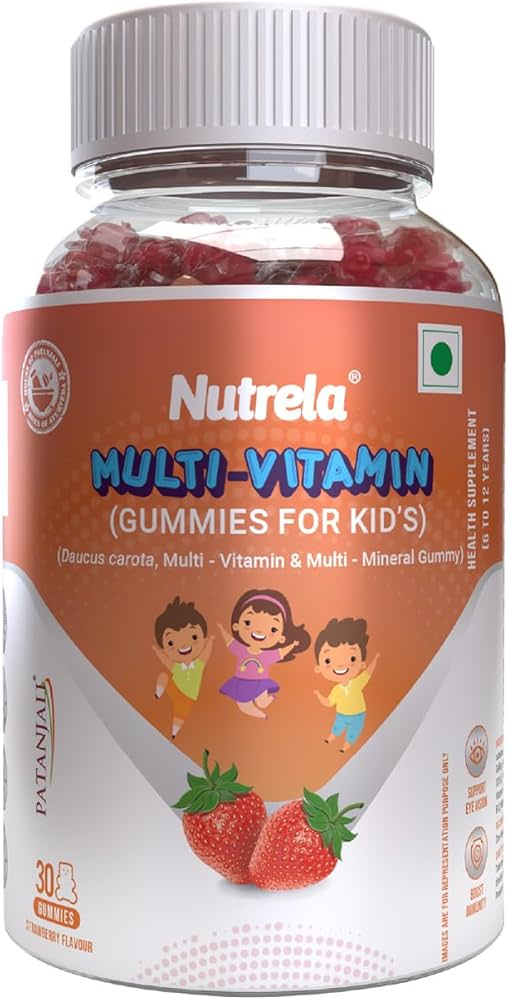 Nutrela Multivitamin Gummies  For Kid's