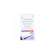 Olopat Max Eye Drop Olopatadine hydrochloride ophthalmic solution packaging on a white background