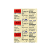  Omefor 20 Capsule Omeprazole gastro-resistant capsules packaging with detailed label on a white background
