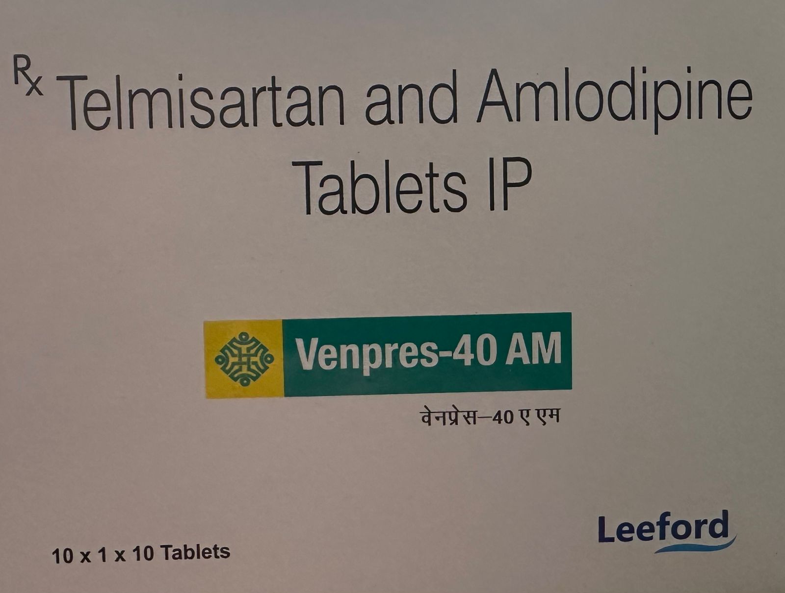 Venpres AM 40mg/5mg Tablet