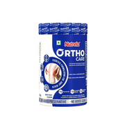 Patanjali Nutrela Ortho Care 300g mixed fruit joint care powder container front view